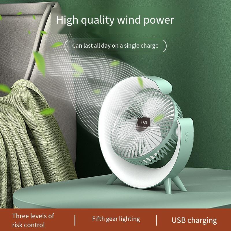 Rechargeable Desktop Fan -Contact 0537986733