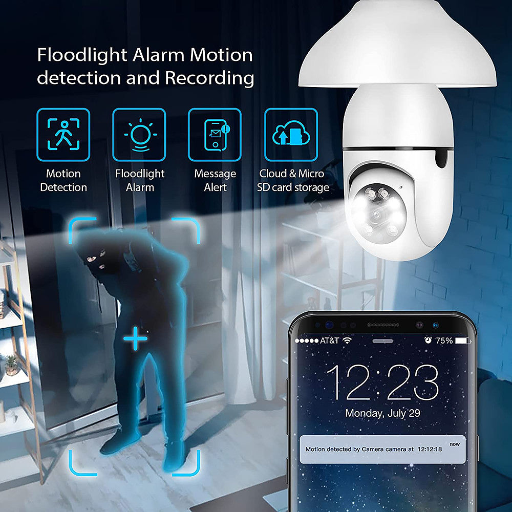 CCTV Bulb Camera