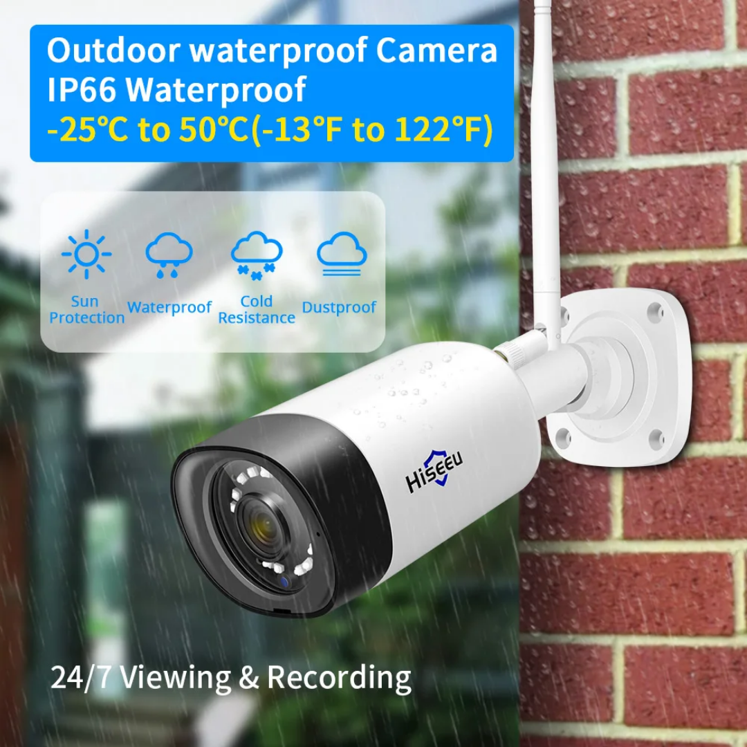 16 Channel 5MP 4Wifi Cameras 1TB NVR Kit Set