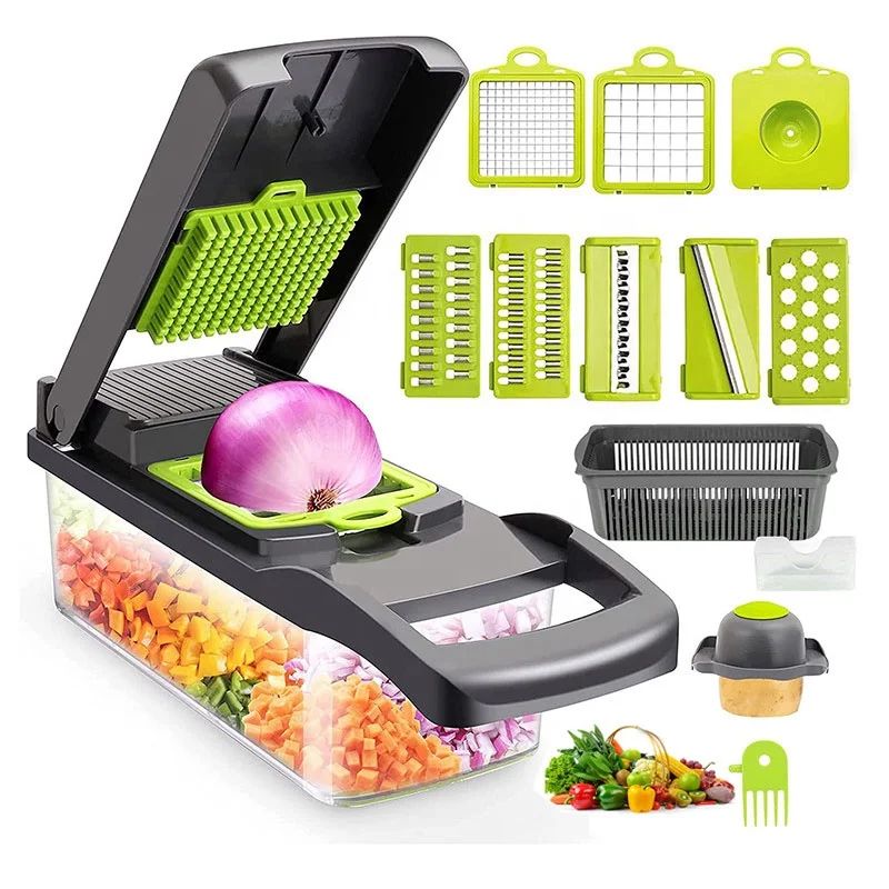 16-in-1 Multi-Function Vegetable Slicer/Cutter