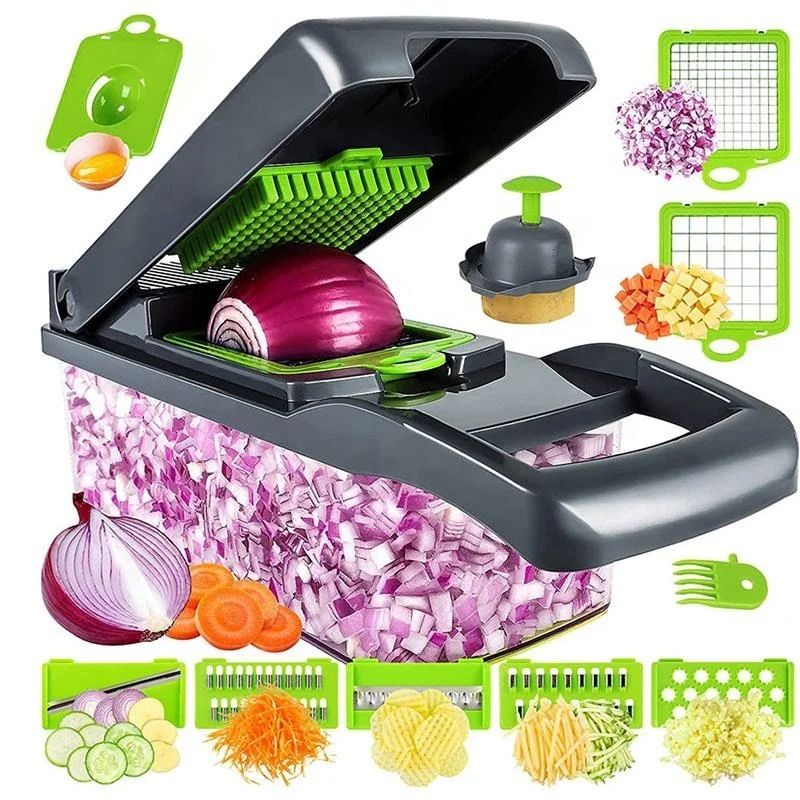 16-in-1 Multi-Function Vegetable Slicer/Cutter
