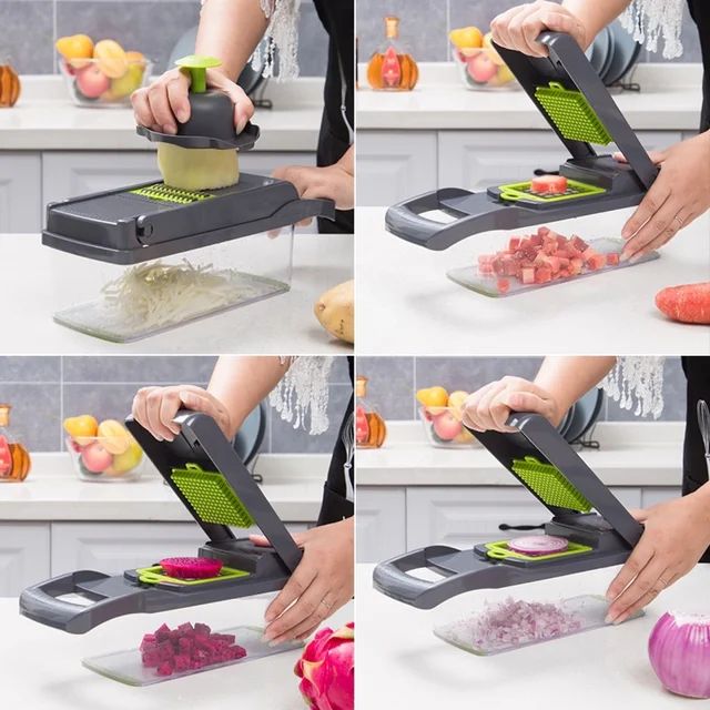 16-in-1 Multi-Function Vegetable Slicer/Cutter
