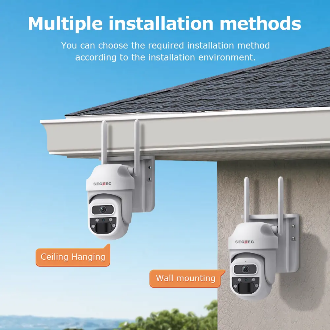3MP Solar 4G CCTV Ubox App Camera