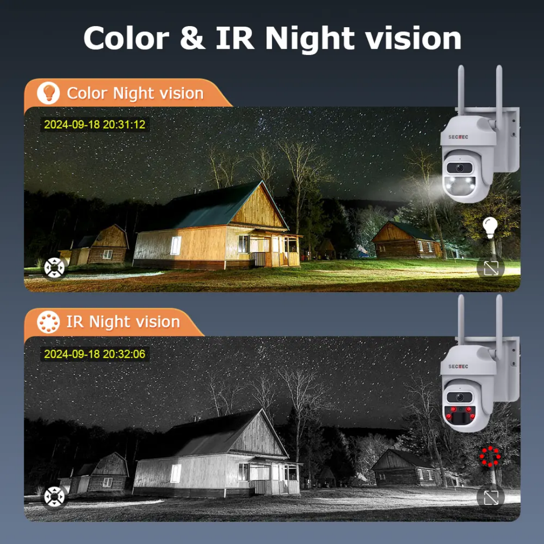 3MP Solar 4G CCTV Ubox App Camera