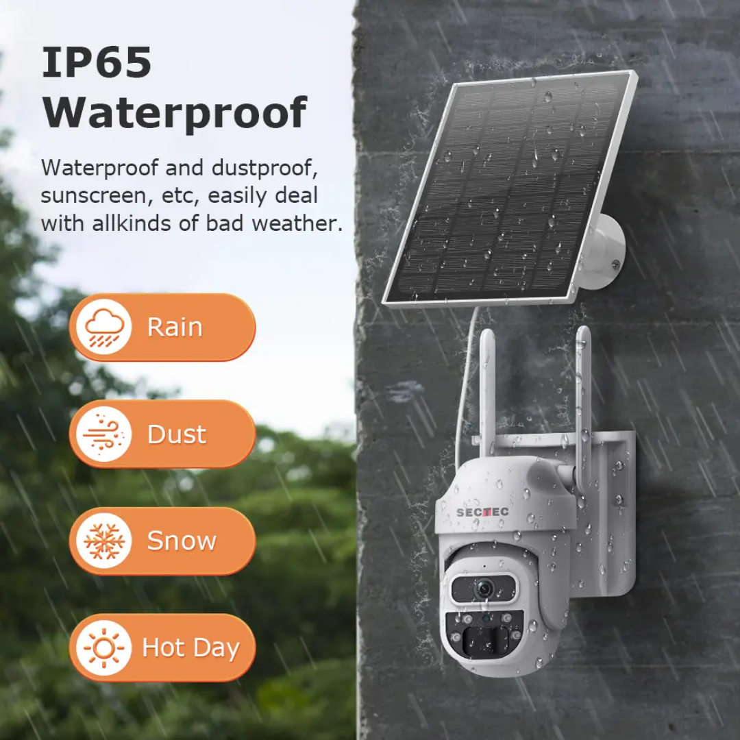 3MP Solar 4G CCTV Ubox App Camera