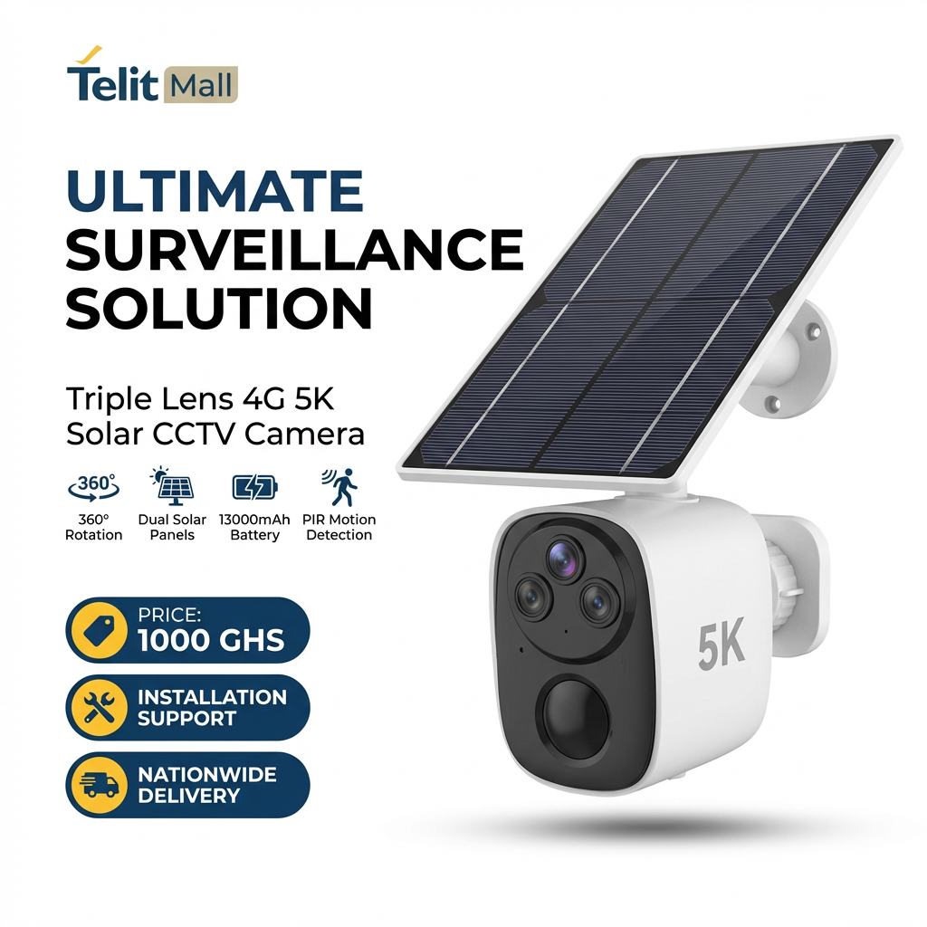 3MP 4G Low Power PIR Solar CCTV