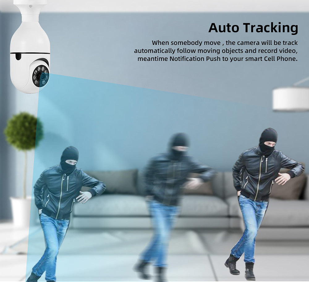 CCTV Bulb Camera