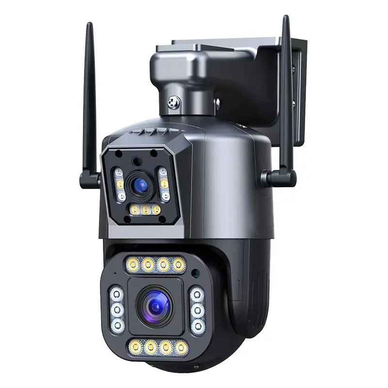 Dual Lens 8MP WiFi CCTV Camera