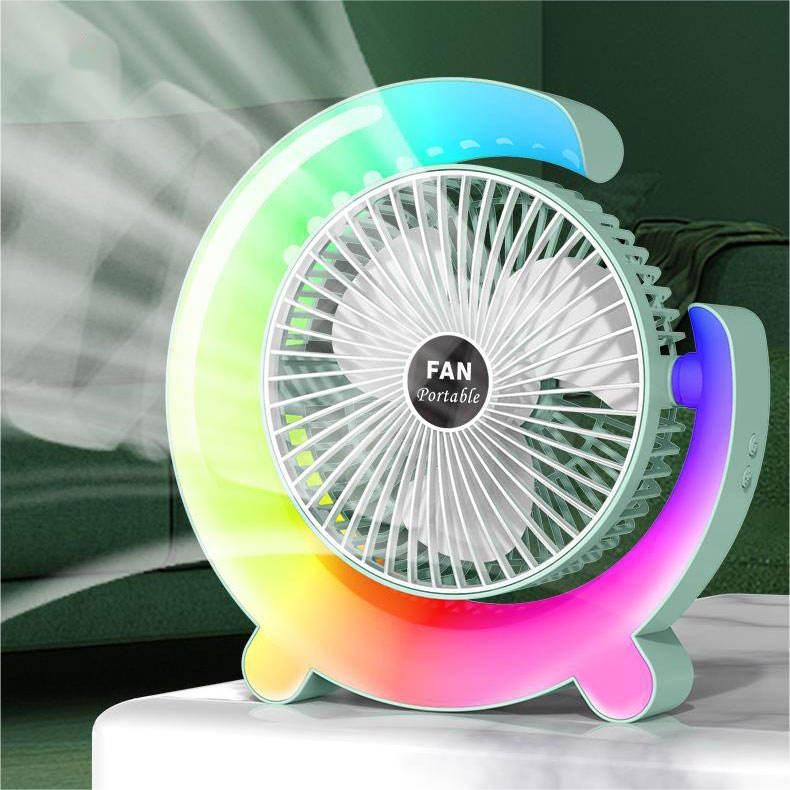 Rechargeable Desktop Fan -Contact 0537986733