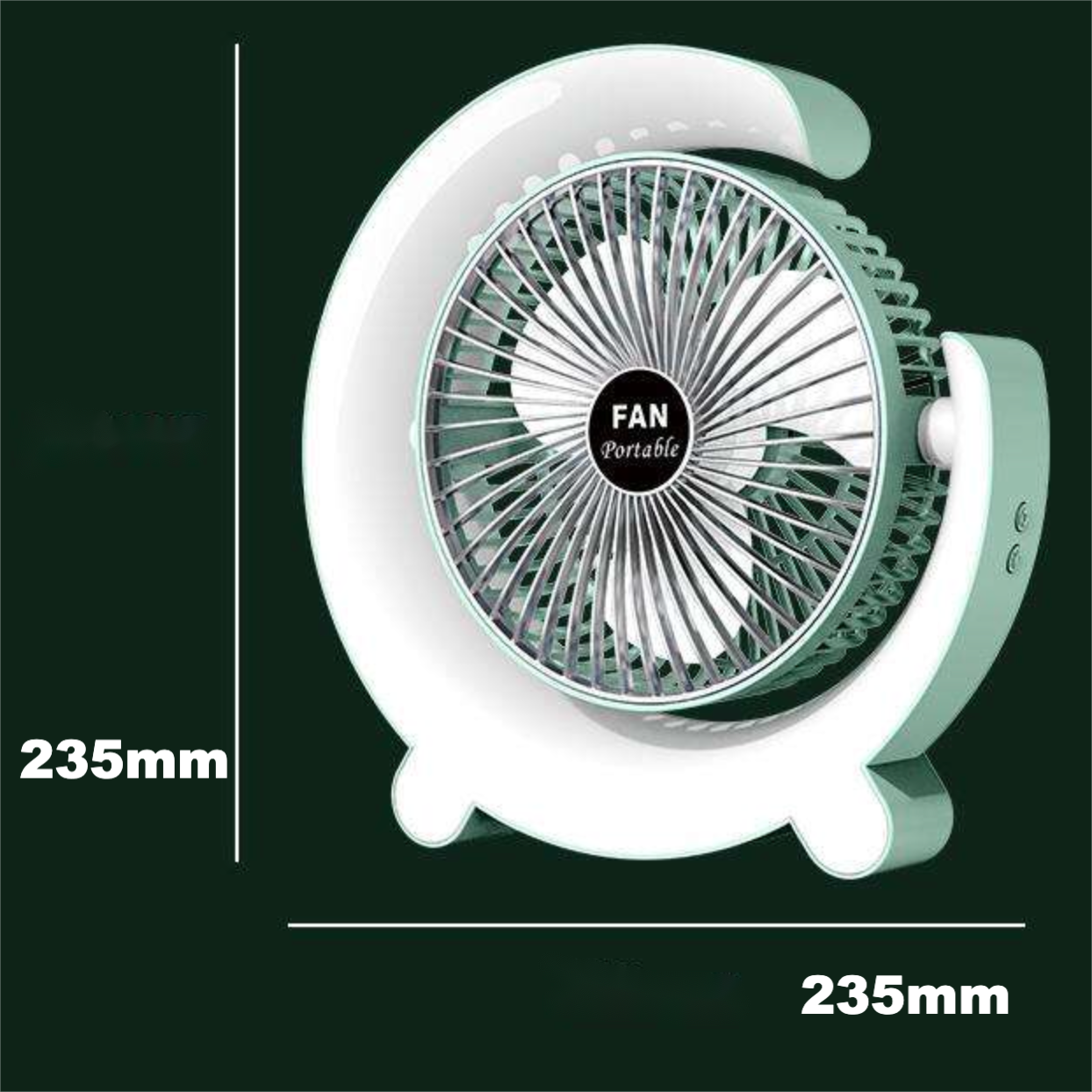 Rechargeable Desktop Fan -Contact 0537986733