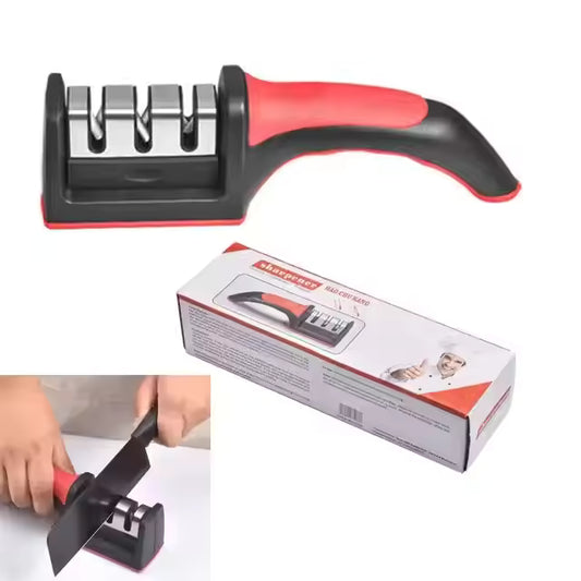 4-in-1 Stainless Steel Knife Sharpener