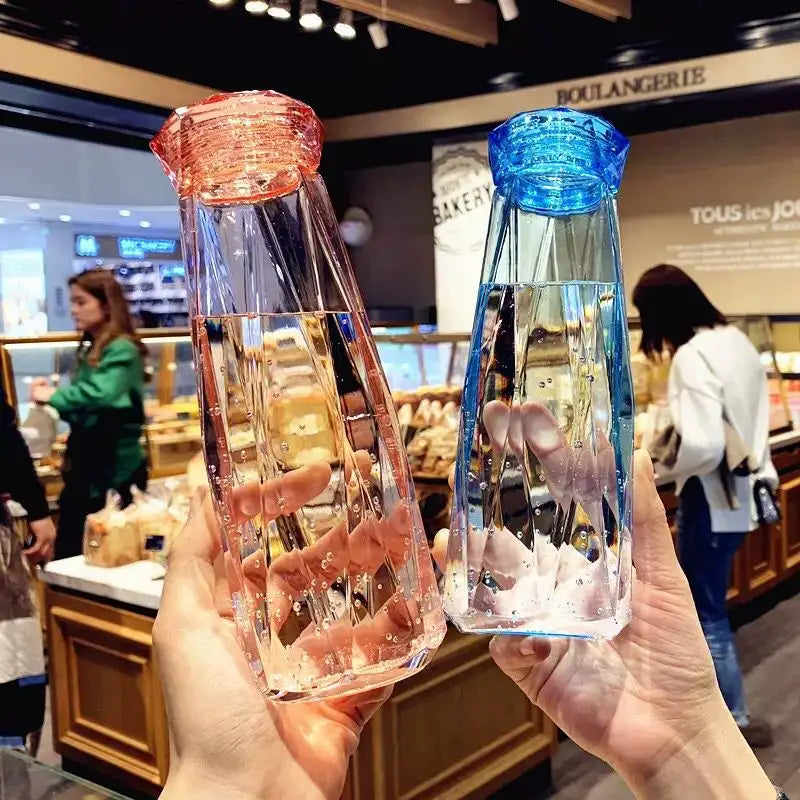 2-Piece Glass Watter Bottle