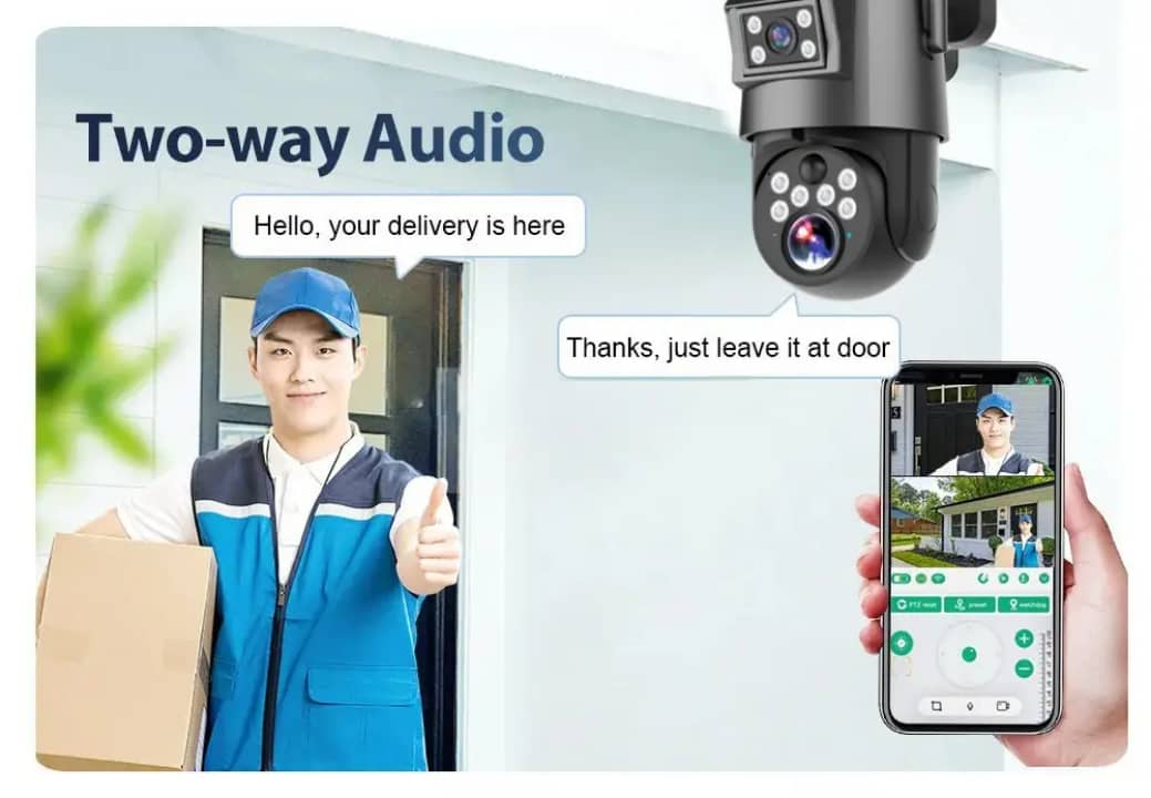 8MP 4G Solar Dual Lens CCTV 20x optical Zoom