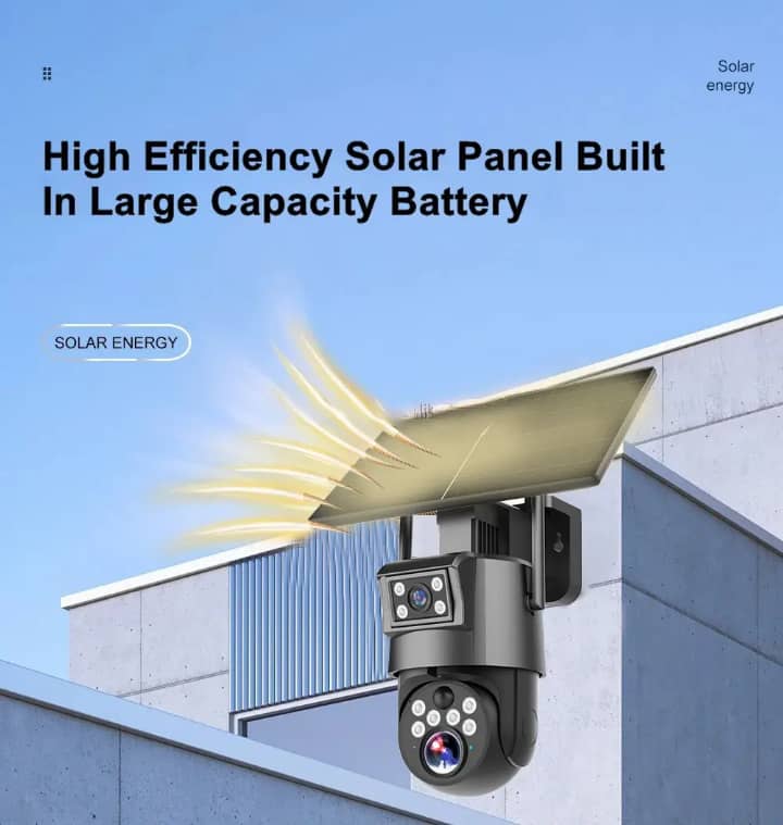 8MP 4G Solar Dual Lens CCTV 20x optical Zoom