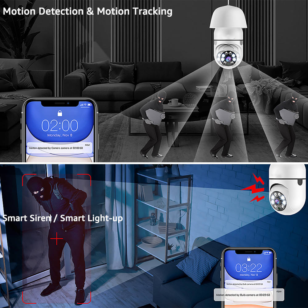 CCTV Bulb Camera