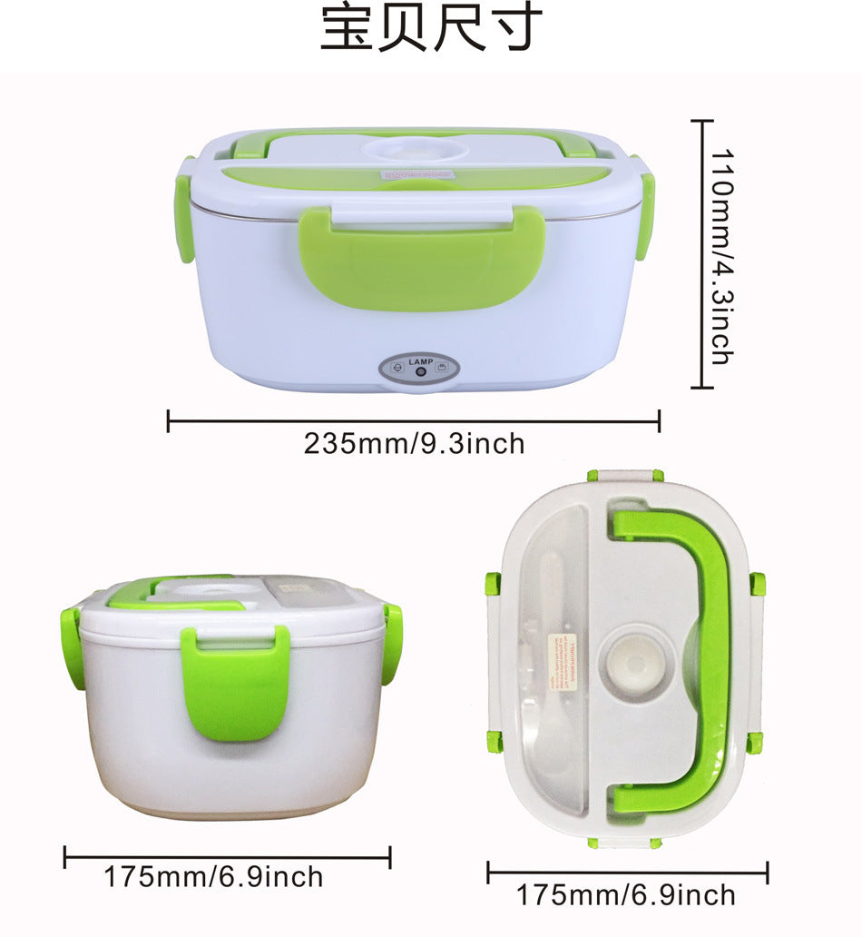 Electric Lunch Box - Heat Up Quickly in Car or Plug