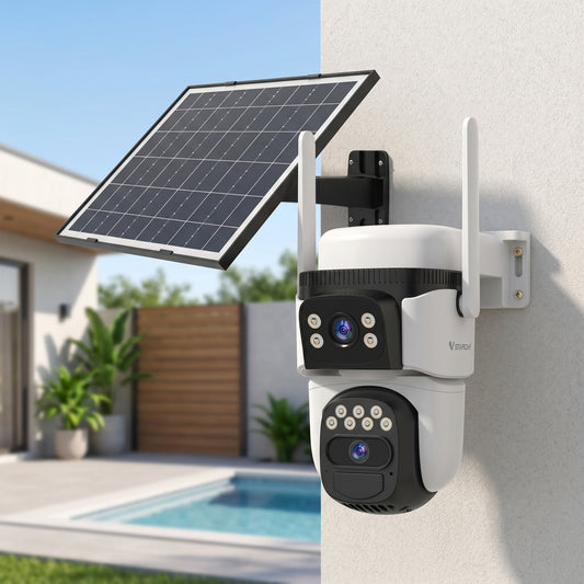 8MP Solar 4G Dual-Lens Ultra HD Security Camera