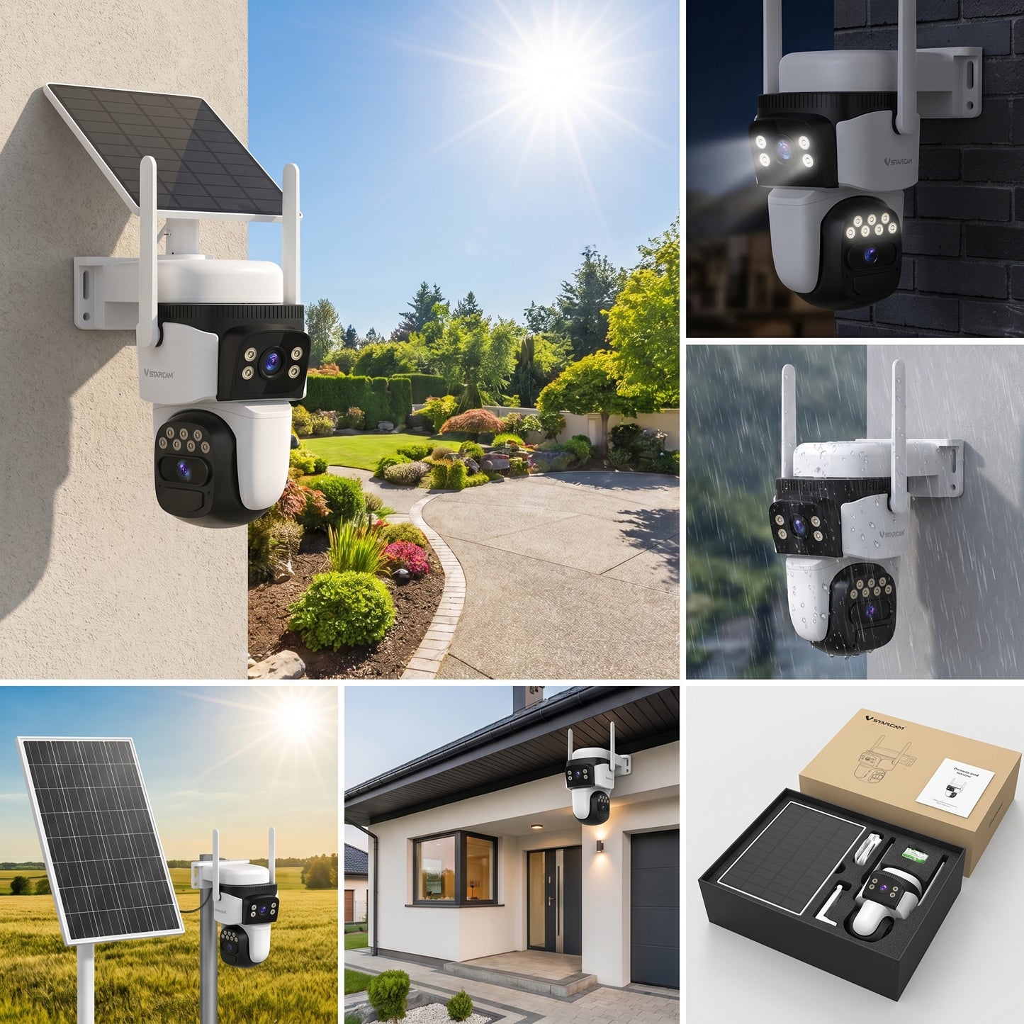 8MP Solar 4G Dual-Lens Ultra HD Security Camera