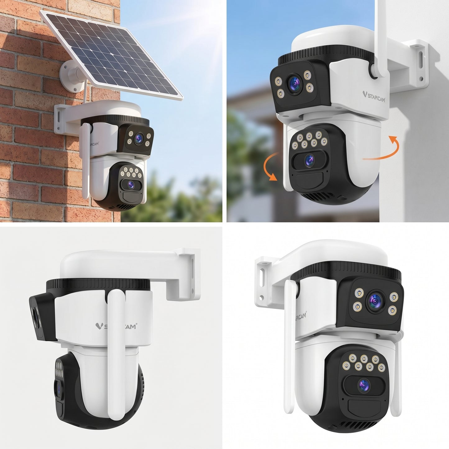 8MP Solar 4G Dual-Lens Ultra HD Security Camera
