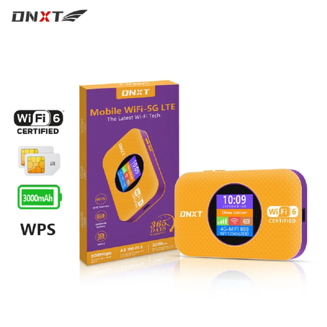 DNXT 300MBS WiFi 6 Router | Next-Gen Dual-Band Wireless Internet | Up to 300Mbps | for Home & Office