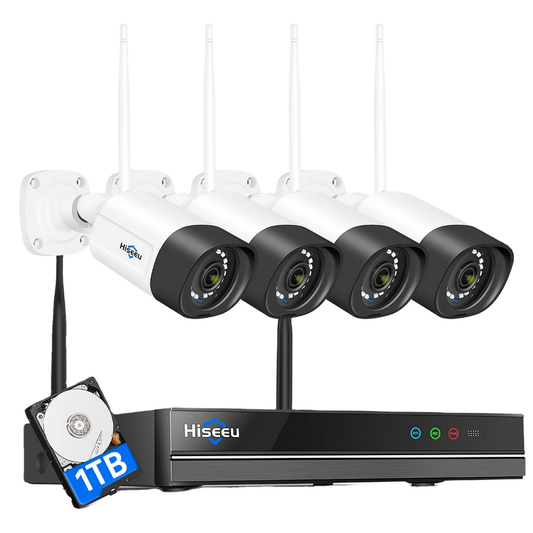 16 Channel 5MP 4Wifi Cameras 1TB NVR Kit Set