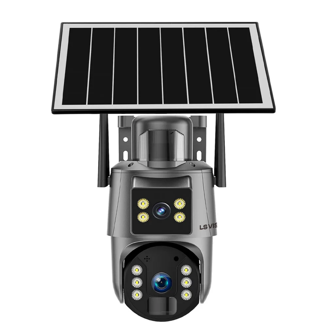 4MP Dual Lens Ubox 4G Solar CCTV