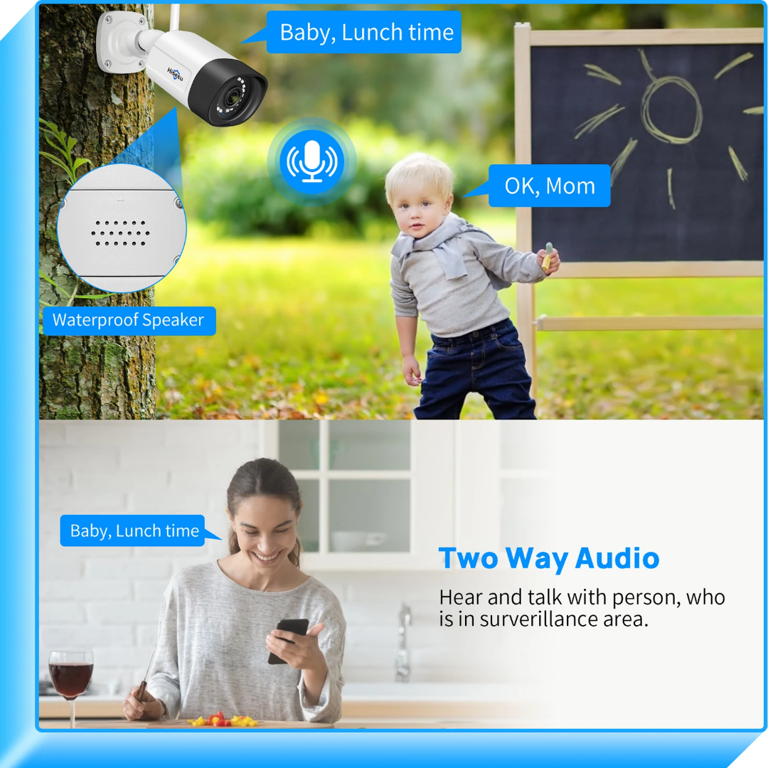 16 Channel 5MP 4Wifi Cameras 1TB NVR Kit Set